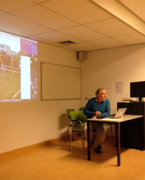 Action Chair, Prof. Heinz Müller-Schärer, leading the discussions on the first day of the meeting in Leiden